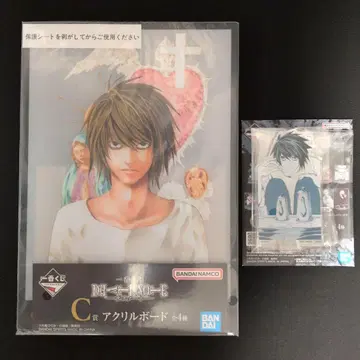 제일복권 DEATH NOTE C상 아크릴 보드 G상 아크릴 스탠드 L