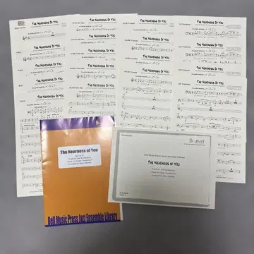 빅밴드+보컬 The Nearness of You 악보