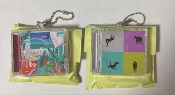 마카로니 연필 CD풍 키링