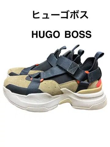 [ HUGO BOSS ] 하이컷 스웨이드 휴고보스