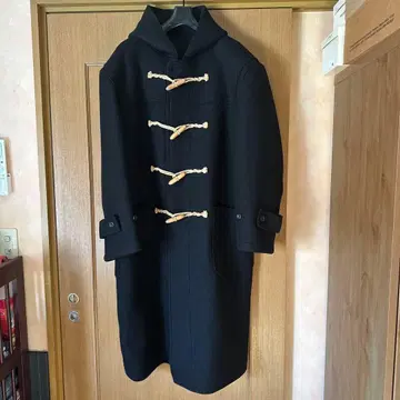 반 자켓 더플 코트 80년대 VANJAC. 블랙 빈티지