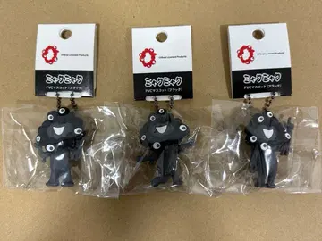 블랙 미야쿠미야쿠 PVC 마스코트 3종