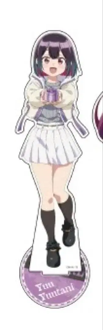 배드걸 겨울 의류 (화이트) BIG 아크릴 스탠드 피규어 유타니 유