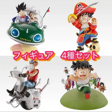 [ 새상품 ] 드래곤볼 제일복권 피규어 4종 세트