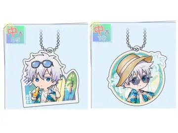 주술회전 마루쿠지 Aloha vibes 아크릴 키링 고죠