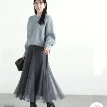 프로포션 바디 드레싱 바닥 플레어 샤샤 스커트