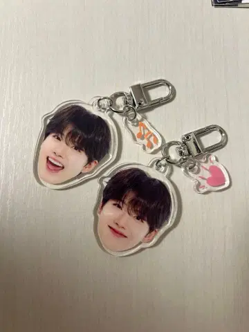 준규 TREASURE 희로애락 얼굴 아크릴 키링 캡슐 토이