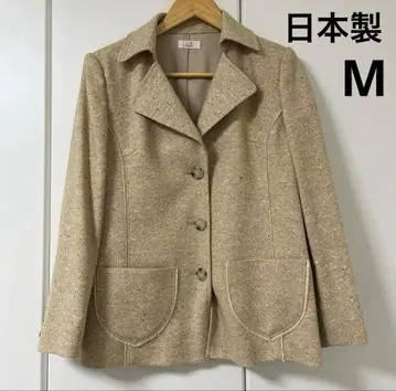 일본제 여성용 테일러드 자켓 트위드 자켓