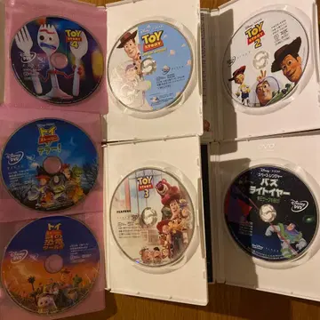 [토이 스토리] 시리즈 셀판 DVD 전 7개 세트