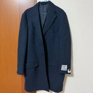 새상품 Harris Tweed 해리스 트위드 체스터 코트 사이즈 3L