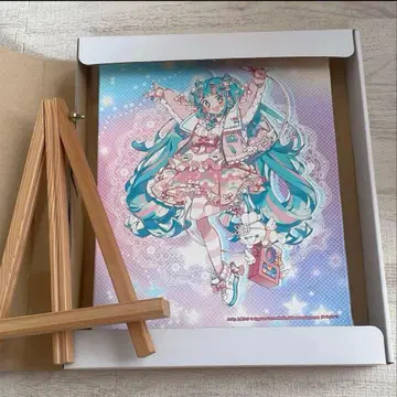하츠네 미쿠 Digital Stars 2021 캔버스 보드 레어 상품