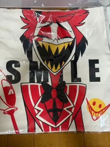해즈빈 호텔 토트백 smile 알래스터