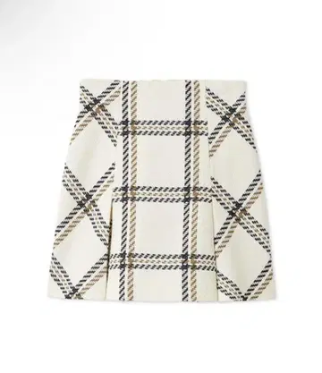 snidel 로빙 체크 미니 스커트 2025