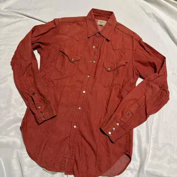 조 맥코이 샴브레이 웨스턴 셔츠 리얼 맥코이 사이즈 15