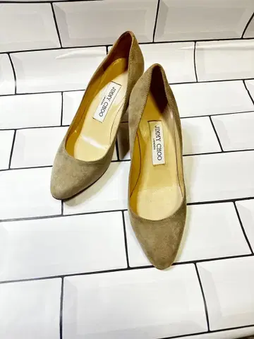 지미추 JIMMY CHOO 펌프스 스웨이드 힐