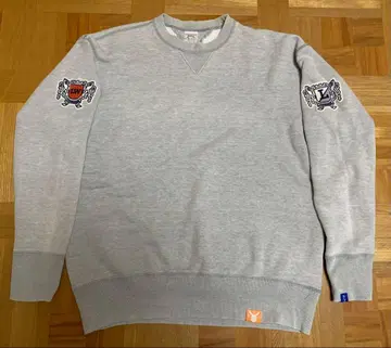 극초기품 루프 휠러 loopwheeler 그레이 맨투맨 M LW01