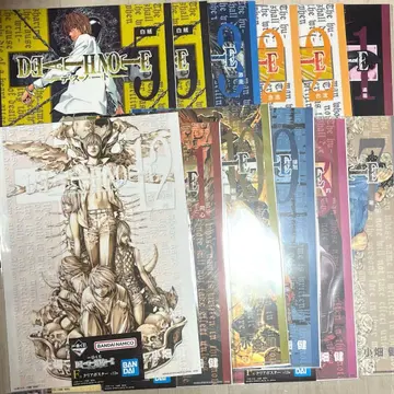 데스노트 제일복권 클리어 포스터 4, 6권 제외 세트