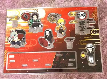 귀멸의 칼날 아사쿠사 아크릴 디오라마 탄지로 네즈코 젠이츠 이노스케 무잔