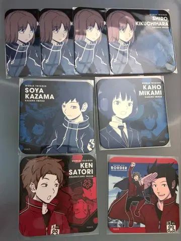 월드 트리거 아트 코스터