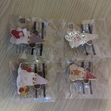 리카린린 핀 배지 4개 세트