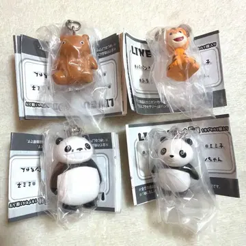 세미 컴플리트 팬더코팬더 메지루시 액세서리 참 가챠