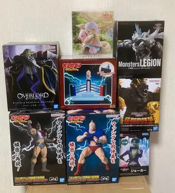 미개봉 새상품 프라이스 피규어 8세트 근육맨 오버로드 유희왕