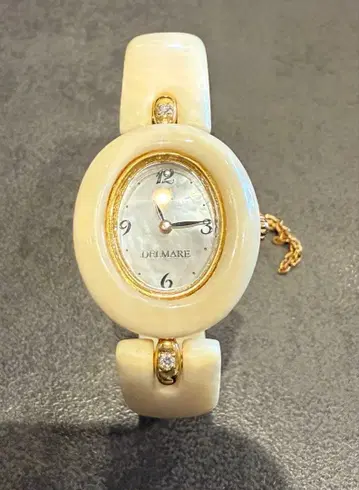 DEL MAR 아이보리 손목시계