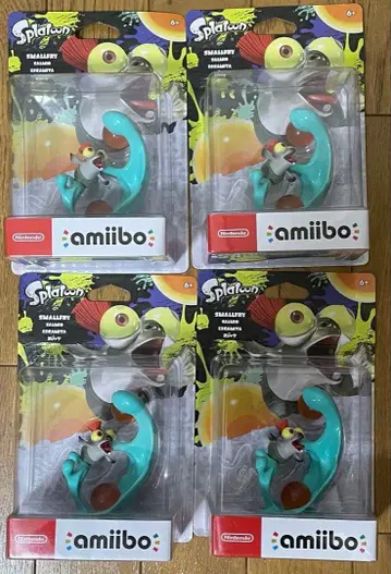 [미개봉 새상품] amiibo 코쟈케 SMALLFRY 스프라툰3 4개