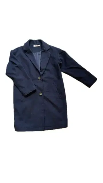 네이비 체스터 코트