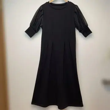 미착용 AZUL 블랙 A라인 티셔츠 원피스