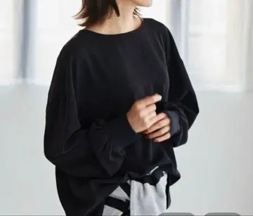 밴야드 스톰 더블 크로스 풀오버 0 사이즈 블랙