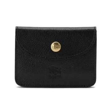 IL BISONTE 일비종떼 가죽 코인 케이스 블랙