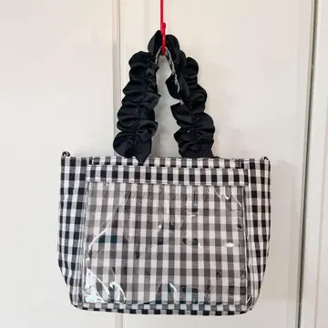 자카마트 A4 이타백 블랙 깅엄 체크