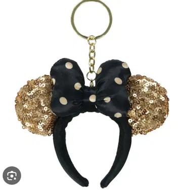 도쿄 디즈니 리조트 미니 마우스 머리띠 키링