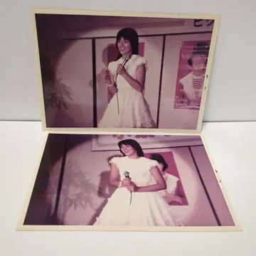 코이즈미 쿄코 생사진 2장 세트 2L판 쇼와 레트로