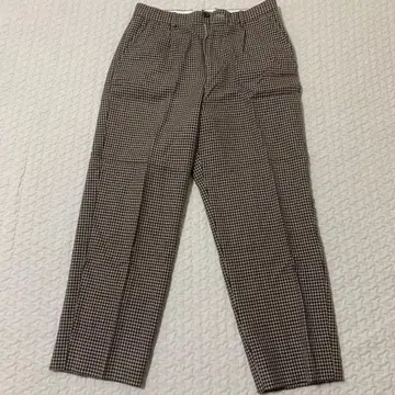 steven alan 체크 무늬 슬랙스 사이즈 L