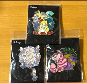 [ 미개봉 ] 디즈니 원더랜드 앨리스 컬렉션 핀 배지