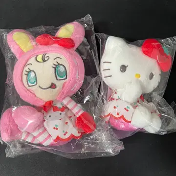 메조피아노 산리오 베리에짱 키티 마스코트 키링 봉제 인형