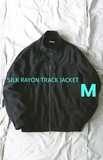 LIDNM SILK RAYON TRACK JACKET