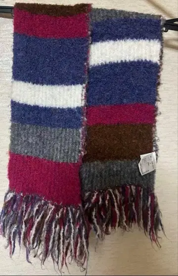 2024 리미티드 에디션 보더 머플러 TINA: JOJUN