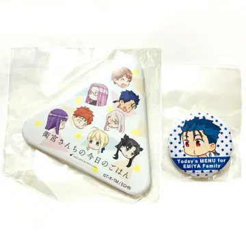 Fate 에미야네 집 오늘의 밥 제비뽑기 캔뱃지 랜서