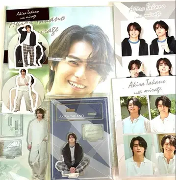 타카노 아키라 in the mirage 굿즈 풀세트 미츠코시
