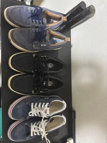 Vans 스니커즈 3족 세트