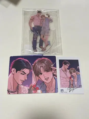 치루치루 jinx 아크릴 스탠드 트레이딩 카드 특전 폴라로이드