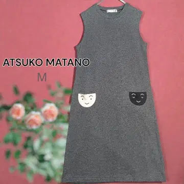 ATSUKO MATANO 아츠코 마타노 기모 슬리브리스 원피스 와코루