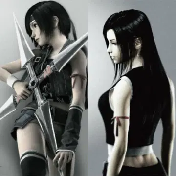 월 스크롤 유피 티파 FF7 어드벤트 칠드런