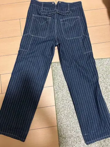 OKONKWO MFG. CO. 스트라이프 워크 팬츠