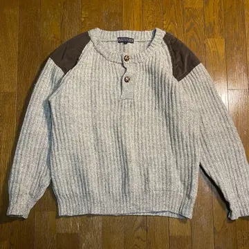 [ PRACTICAL JOKE ] 구제 의류 빈티지 니트 스웨터 패치