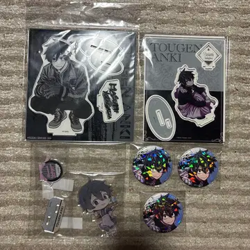 도원암귀 요도가와 마스미 아크릴 스탠드 메이드 캔뱃지 츠리비레