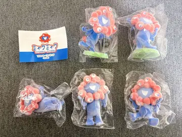 오사카 간사이 만박 2025 미야쿠미야쿠 플로키 피규어 컴플리트 세트